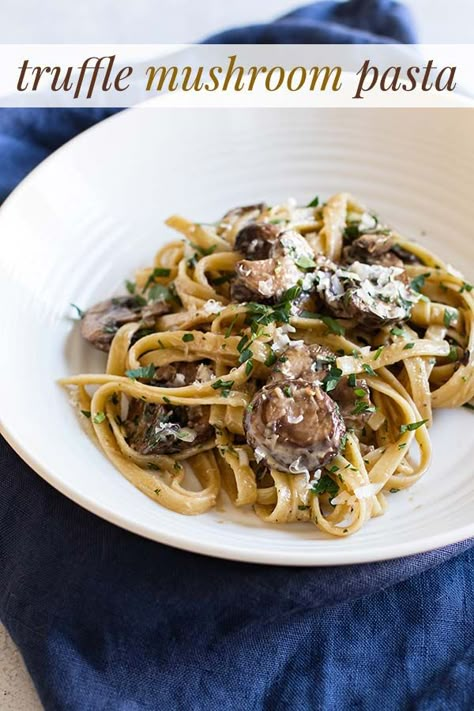 Pasta Dinner For Two, Truffle Oil Pasta, Pasta For Two, Truffle Oil Recipes, Most Expensive Food, Expensive Food, Mushroom Recipes Pasta, Truffle Pasta, Truffle Mushroom