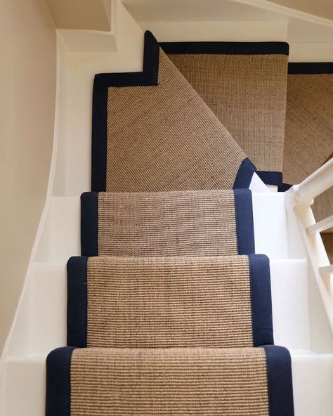 Alternative Flooring on Instagram: "Our new campaign is taking a stand for local businesses and communities, aiming to make our high streets the vibrant heart of Britain. It's time to SHARE THE LOVE; BUY YOUR CARPETS LOCALLY- let’s show some appreciation and get behind the independent retailers. Our Sisal Boucle in the home of @amelialiana was expertly fitted by @lordshipflooringcompany -- #alternativeflooring #flooringyoufallinlovewith #differentfeelsgood #sharethelove #buylocal #buycarpetsl Amelia Liana Home, Navy Stair Runner, Sisal Stair Runner, Amelia Liana, Beach Stairs, London Beach, Brunswick Street, Alternative Flooring, House Staircase