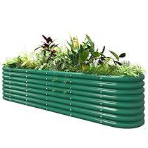 Tall Raised Garden Beds, Raised Garden Planter, Modular Raised Garden Beds, Garden Planter Box, Raised Garden Bed Kits, Green Patio, Raised Planter Boxes, Raised Garden Planters, Metal Raised Garden Beds