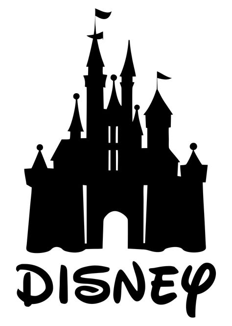 Disney Castle Silhouette Disney Castle Stencil, Free Disney Character Printables, Disney Castle Black And White, Disney Castle Printable, Disney Princess Castle Printable, Disney Princess Silhouette Printables, Cinderella Castle Silhouette, Disney Castle Silhouette Svg, Free Disney Castle Svg