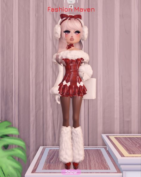 Theme: festive holiday Dti Roblox Festive Holiday, Di Festive Holiday, Festive Holiday Dti Outfits Ideas, Festive Holiday Outfits Dress To Impress, Dti Holiday Non Vip, Dti Outfits Festive Holiday, Dti Theme Festive Holiday, Dress To Impress Festive Holiday Theme, Festive Holiday Dress To Impress Outfit