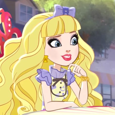 ever after high icon, ever after high pfp, eah, blondie lockes icon, blondie lockes pfp Ever After High Blondie Locks, Ever After High Pfp, Eah Icons, Blondie Lockes, High Pfp, Cerise Hood, Blondie Girl, Blonde Locks, Apple White