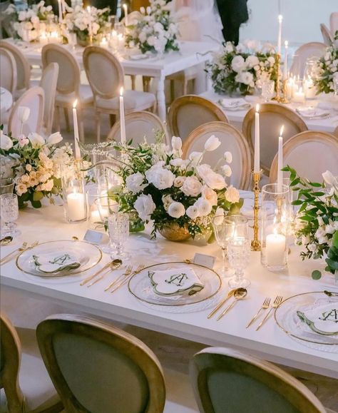 Green Wedding Decorations, French Country Wedding, Kings Table, Nigerian Traditional Wedding, Nicole Murphy, Dream Wedding Reception, Rustic Modern Wedding, Green Wedding Colors, Sage Green Wedding