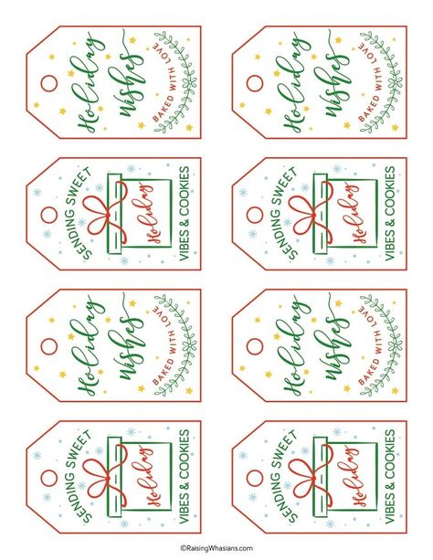 Christmas Cookie Sayings Gift Ideas, Christmas Cookie Tags Free Printable, Editable Christmas Tags Free Printable, Cookie Tags Printable Free, Scentsy Labels, Christmas Cookie Gift Tags, Christmas Cookie Tags, Cookies Label, Free Christmas Tags