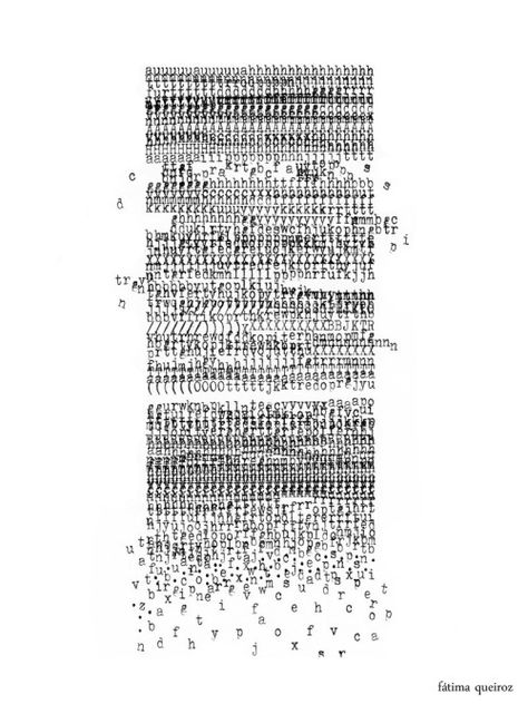 Typewriter Text, Concrete Poetry, Typewriter Art, 3d Poster, Ascii Art, Art Poster Design, Publication Design, Visual Poetry, Art Google