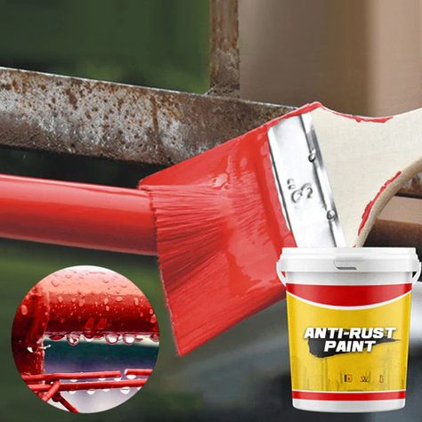 Paint For Metal, Steel Tiles, Rusty Tin, Rust Paint, Oil Tanker, Tin Roof, Rusty Metal, Water Based Paint, Road Signs