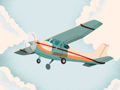 Airplane by Paul Kreizenbeck #Design Popular #Dribbble #shots Infographic Process, Success Drawing, Airplane Illustration, Airplane Vector, Airplane Drawing, Aviation Decor, Airplane Art, Airplane Design, Graphic Design Blog