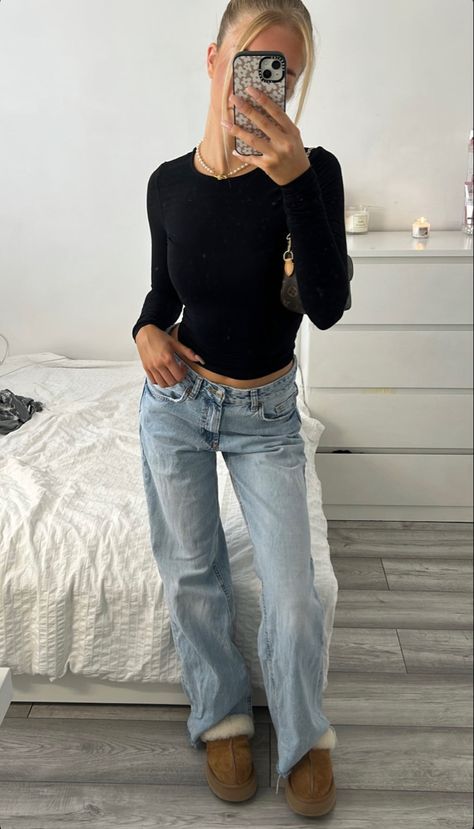 Outfit Inso, Italy Outfits, Cold Outfits, Stockholm Fashion, Cute Everyday Outfits, Clean Girl, Cute Simple Outfits, Outfit Inspo Fall, Basic Outfits