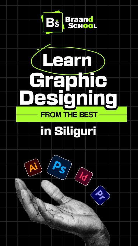 Learn Graphic Design, UI/UX, video-editing and motion Graphics at Braand School, Siliguri. Graphic Designer Advertisement Flyer, Posts Design Social Media, Graphic Design Course Poster, Graphic Design Quotes Creativity, Course Poster Design, Video Editing Course, Post Design Ideas, Ui Ux Design Course, Learn Graphic Design