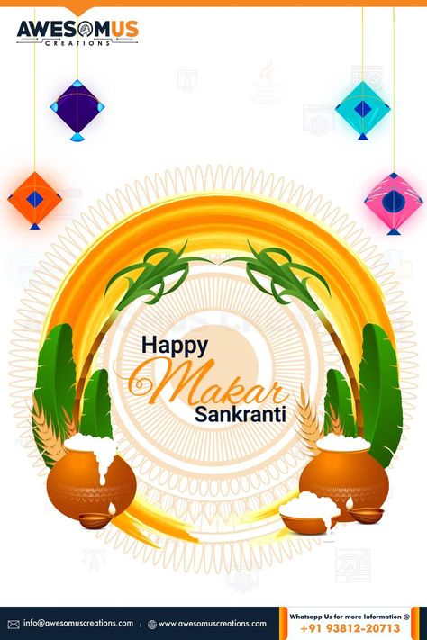 Awesomus Creations Happy Makar Sankranti! May this Makar Sankranti take away all your sadness and lighten your life with warmth, joy, happiness, and love forever! #HappySankranti #happysankranti #happysankranti❤ #happysankranti🙏😇 #happysankranti🌿🌾🌽🌼🌻 #happysankranti2022 #happysankranti2022💙 #happysankrantiwishes Happy Sankranti Wishes, Happy Sankranti, Happy Makar Sankranti, 15 Aug, New Year Gif, Makar Sankranti, Love Forever, Special Day, Gif