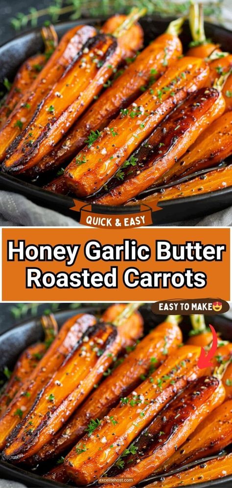 24-jun-2024 - If you’re searching for a side dish that’s as easy to make as it is delicious, look no further than these Honey Garlic Butter Roasted Carrots. This recipe
#Best_Roast_Carrots #Glaze_Carrots_Recipe #Good_Carrot_Recipes #Honey_Baked_Carrots_Recipe Best Carrots Recipe, Best Roast Carrots, Honey Roasted Garlic Carrots, Roasted Carrots Sweet, Honey Butter Glazed Carrots, Dishes With Carrots, Carrot Recipes Sweet, Honey Garlic Roasted Carrots Recipe, Honey Butter Carrots Recipe