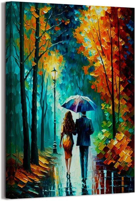 SWDRYUZ Landscape Oil Painting Canvas Wall Art, Large Modern Abstract Texture Tree Artwork for Living Room, Palette Knife Art Painting Print Wall Art, 16"X24" Framed Ready to Hang Check more at http://onedollar.infinityfreeapp.com/swdryuz-landscape-oil-painting-canvas-wall-art-large-modern-abstract-texture-tree-artwork-for-living-room-palette-knife-art-painting-print-wall-art-16x24-framed-ready-to-hang/ Living Room Palette, Room Palette, Palette Knife Art, Dancers Art, Painting Canvas Wall, Oil Painting Canvas, Tree Artwork, Artwork For Living Room, Knife Art