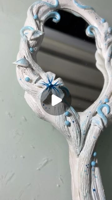 Quantastic_yt on Instagram: "👩‍🎨@ireniusx has surprised us for years with her creativity, and with how easy and well-done her creations are.🤩 For example, in this video, she shows the versatility of air-drying clay, a material that is perfect for crafts.🫰 It is easily molded, can be painted after drying, and can be found in basically every craft store! Have you tried it before?" Painting Air Dry Clay Tutorials, Molded Clay Art, How To Paint Air Dry Clay Tutorials, What Paint To Use On Air Dry Clay, Air Dry Clay On Mirror, Clay Butterfly On Canvas, Molding Clay, Air Dry Clay, Be Perfect