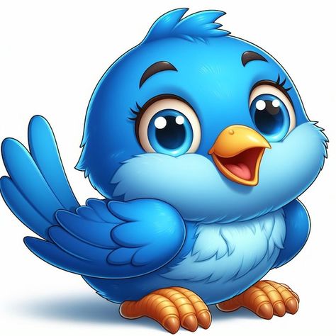 Premium Photo | A blue bird with a blue beak that says quot the blue bird quot Bluejay Bird, Winnie The Pooh Gif, Birds For Kids, Shape Chart, Blue Jay Bird, Purple Bird, Bird Clipart, Cartoon Birds, Bird Photos