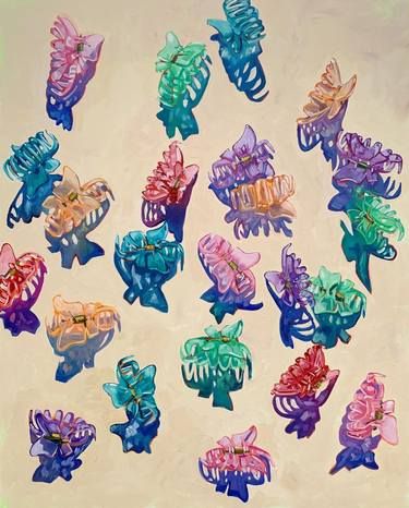 Sari Shryack, Not Sorry Art, Ring Pop, Texas Art, The Other Art Fair, Art Sites, Not Sorry, Butterfly Clips, Custom Artwork