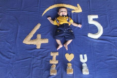 4 Month Birthday Photo Ideas, Baby Boy Monthly Photoshoot Ideas, Baby Boy 4 Months Photo Shoot Ideas, 4 Month Baby Photoshoot Ideas, Month Baby Picture Ideas Boy, One Month Baby Picture Ideas Boys, Monthly Birthday Ideas Baby Boy, Seven Months Baby Photography, 4months Baby Photo Shoots