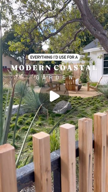 Ben |  Fredrickson Landscape, Inc. on Instagram: "Is this yard style for you?🌴

Modern Coastal gardens are perfect if you’re looking for a laid-back, easy-care yard that turns heads. 

Check out my latest blog for a full guide to designing Coastal Gardens. I listed key features, tips, and the clients and homes I think they’re perfect for. Link in bio

And be sure to follow our Yard Style series. I’m sharing a new style each week!

—————————
#coastalgarden #landscapedesign #succulents #lowmaintenanceplants #outdoorliving #beforeandafter #landscapeconstruction #landscaping #gardendesign #coastalstyle #fencedesign" Modern Coastal Garden, Coastal Garden Ideas, Front Yard Landscaping Australian, Coastal Garden, Backyard Designs, Landscape Construction, Coastal Gardens, Low Maintenance Plants, Modern Coastal