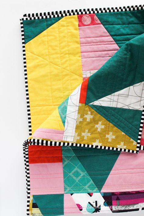 Modern Quilting Tutorials, Improv Quilt, Handmade Quilts For Sale, Improv Quilts, Crumb Quilt, Improv Quilting, Quilts For Sale, Diy Quilt, Quilting Techniques