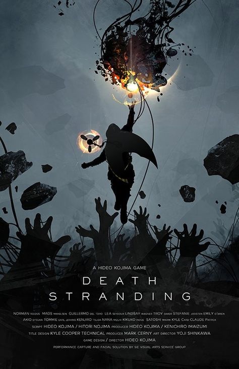 Dead Stranding, Hideo Kojima, Kojima Productions, Gamer Tags, Future Soldier, First Job, Daryl Dixon, Video Game Art, Japanese Artists