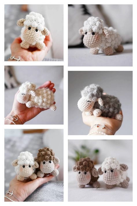 Amigurumi Sheep With Hat Free Pattern-4 14 Crocheted Sheep Pattern Free, Small Sheep Crochet Pattern Free, Amigurumi Free Pattern Sheep, Crochet Sheep Amigurumi, Amigurumi Hat Free Pattern, Amigurumi Sheep Free Pattern, Sheep Crochet Pattern Free, Sheep Amigurumi Free Pattern, Amigurumi Hat