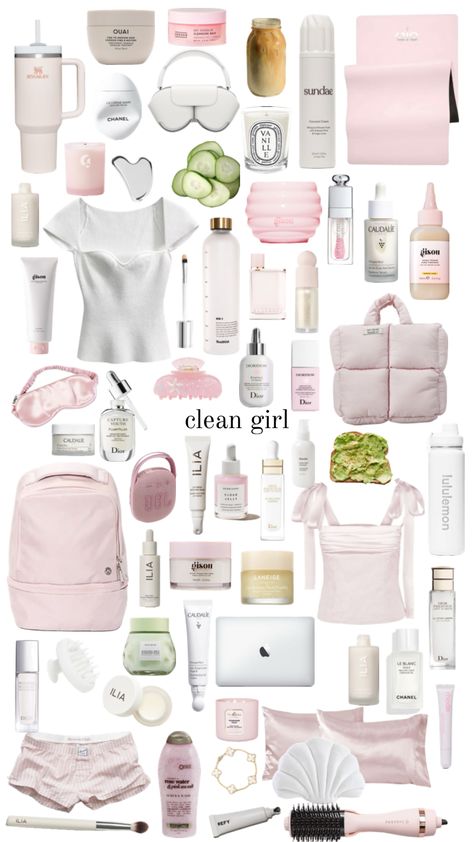 clean girl aesthetic. Teen Christmas Wishlist, Xmas List Ideas, Surf Room Decor, Girly Christmas Gifts, Cute Christmas Ideas, Teenager Birthday, Clean Girl Aesthetic, Cute Christmas Gifts, Pink Girly Things