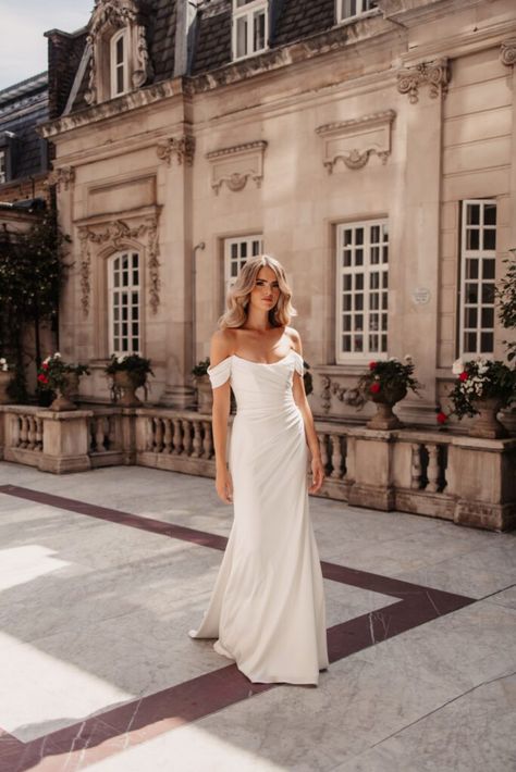 Suzanne Neville Degas, Suzanne Neville Wedding Dress, Suzanne Neville Wedding Dresses, Wedding Atelier, Suzanne Neville, Modern Princess, Bride Book, Fit And Flare Wedding Dress, Designer Wedding Gowns