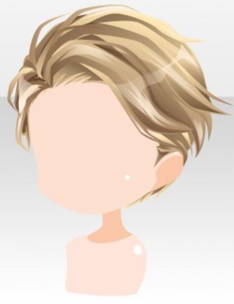 Pushed Back Hair Drawing, Hair Back Style, Anime Hair Male, Cowlick Hairstyles, Short Slicked Back Hair, Boy Hair Drawing, Anime Hairstyles Male, Character Hair, Chibi Hair