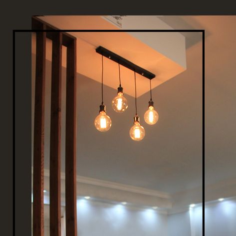 Entry Partition, Temple Design For Home, Temple Design, Hanging Light, Ceiling Design, Hanging Lights, Temple, Ceiling, Ceiling Lights