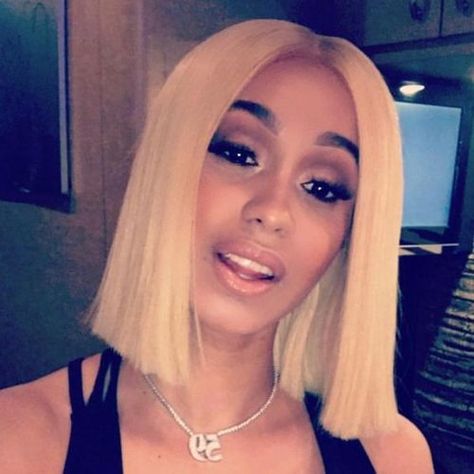 "This wig was shipped very quickly to me, quicker than expected.The quality of the hair is great, it is soft and full and does not shed much and no strong smell to it. I will be installing it soon and am very excited.Most importantly, I love..." - C***e Bartier Cardi, Pictures Of Cardi B, Cardi B Pics, Cardi B Photos, Human Hair Wigs Blonde, Cheap Hair Products, Chadwick Boseman, Sketch Comedy, Female Rappers