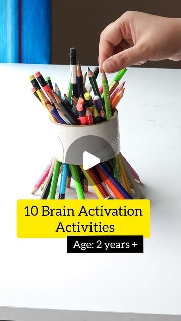 Brain Preschool Activities, Brain Activities For Preschool, Brain Gym Activities For Kindergarten, Brain Exercises For Kids, Brain Gym Exercises Preschool, Early Brain Development, Brain Development Children, Brain Gym Exercises, Creative Writing Exercises