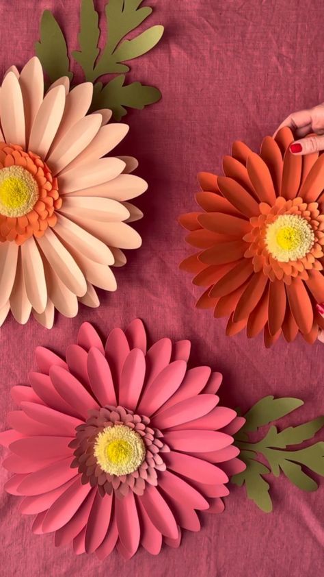 Jan 17. Cardstock Wall Daisies Diy 3d Paper Flowers, Cardstock Flowers Template Free, Daisy Paper Flower Template, Giant Flower Templates Printable Free Pattern, Giant Paper Daisy, Cardstock Paper Flowers, Paper Wildflowers, Cardstock Flowers, Flower Templates Printable Free