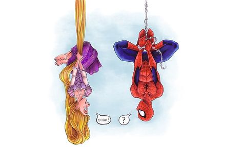 HD wallpaper: Spider-Man illustration, Rapunzel, movies, upside down, long hair | Wallpaper Flare Rapunzel Movie, Hair Wallpaper, Wallpapers Funny, Man Illustration, Spider Girl, Sport Illustration, Original Wallpaper, Facebook Cover Photos, Retro 90s