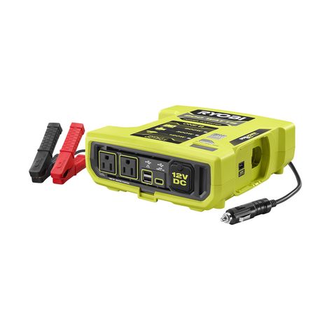 Ryobi Cordless Tools, Bigfoot Drawing, Ryobi Tools, Car Emergency Kit, Power Inverters, Power Inverter, Cordless Tools, Emergency Kit, Power Station