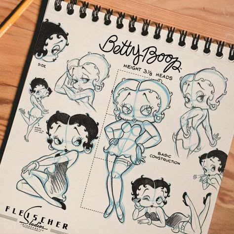 Bubble Pfp, Fleischer Studios, Betty Boop Tattoos, Chicano Drawings, Betty Boop Art, Betty Boop Cartoon, Graffiti Style Art, Chicano Art, Book Art Drawings