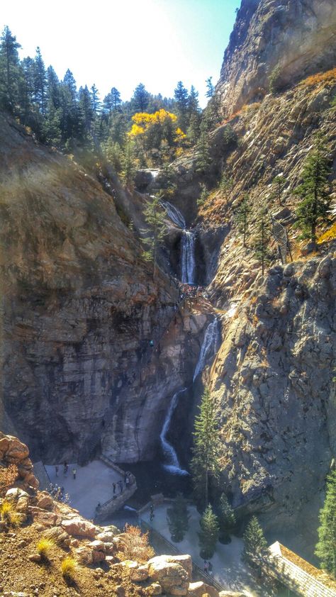 Seven Falls Colorado Springs, CO Seven Falls Colorado Springs, Seven Falls, Colorado Springs, Springs, Colorado, Water, Travel, Quick Saves