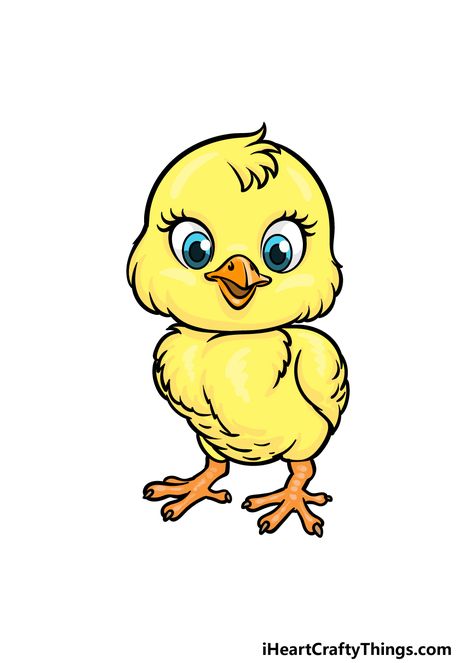 How To Draw A Baby Chick – A Step by Step Guide Chick Drawing Cute, Baby Chick Drawing, Chick Drawing, Prehistoric Dinosaurs, Baby Chick, 3d Drawings, Baby Chicks, Step By Step Guide, Having A Baby