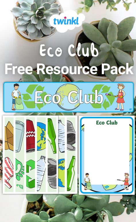 School Eco Club Ideas, Environmental Club Activities, Eco School Ideas, Eco Club, Eco School, Eco Club Activities, Recycling Projects For School, Environmental Activities, Eco Kids