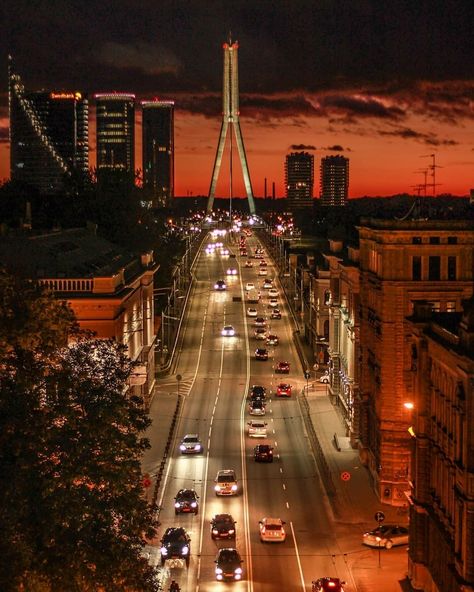 Photo by @riga.rooftops The Future Is Now, Christmas Travel, Northern Europe, Rooftops, Funko Pop Vinyl, Riga, Good Evening, Bay Bridge, Latvia