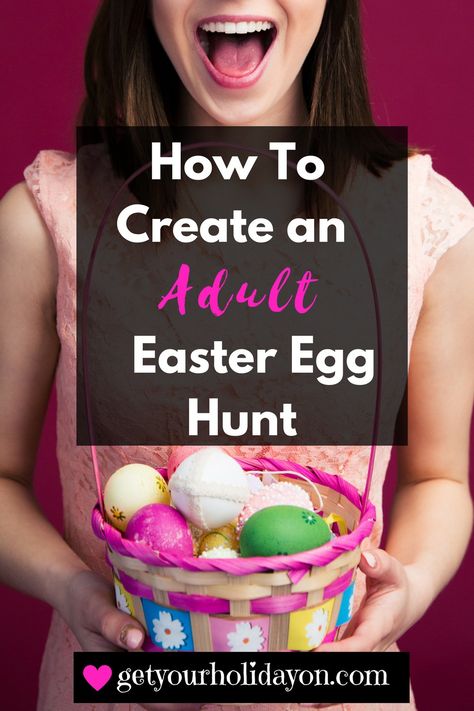 Tips and Ideas on Planning an Adult Only Easter Egg Hunt, Easter Celebration, Activities for Adult parties, Adult Party Favors. These awesome ideas will get the party laughing all night! www.getyourholidayon.com Adult Easter Eggs, Adult Egg Hunt, Adult Easter Party, Adult Easter Egg Hunt, Easter Egg Stuffers, Egg Stuffers, Easter Egg Hunt Ideas, Egg Hunt Ideas, Easter Party Games