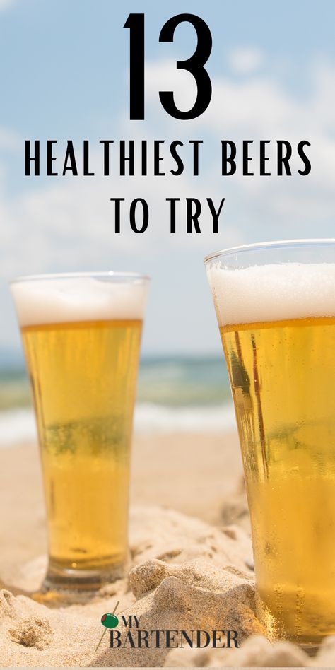 if you want to keep drinking beer but lean toward the healthier side, it’s important to know that not all beers are created equal.These are some of the healthiest beer options on the market compared to similar beers. Alcohol Free Beer, Probiotic Root Beer, Before 6 Beers After 6 Beers, Beer Benefits, Low Calorie Beer, Beer Safe, Low Carb Beer, Beer Infographic, Bartending Tips