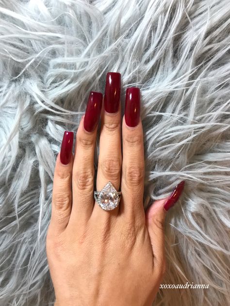 DND Dark Secret 432 Nails Dnd, Dnd Christmas, Red Chrome Nails, Brown Chrome, Nails Solid, Bright Red Nails, Colors Nails, Nails Dark, Red Chrome