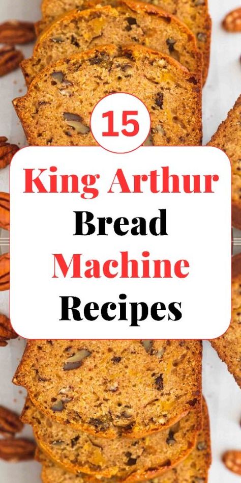 King Arthur Flour is synonymous with quality and excellence in the world of baking, and their bread machine recipes are no exception. With these King Arthur bread machine recipes, you can create bakery-worthy loaves right in your own kitchen. From classic white bread to hearty whole wheat, these recipes showcase the versatility and deliciousness of King Arthur Flour products. Let's explore these recipes and elevate your baking game with King Arthur Flour and your bread machine. Irish Bread Machine Recipes, 15 Grain Bread Recipe, Bread Machine Everything Bread, Bread Machine Recipes Wheat, King Arthur Bread Machine Recipes, Cheesecake Factory Bread Machine, Bread Machine Gingerbread, Bread Machine Recipes Easy Wheat, Bread Machine Recipes Sourdough