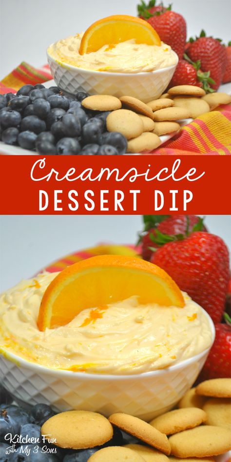 Dip Dessert, Dessert Dip Recipes, Dessert Dip, Fruit Dips Recipes, Sweet Dips, Dip Recipes Easy, Dessert Dips, Orange Creamsicle, Köstliche Desserts