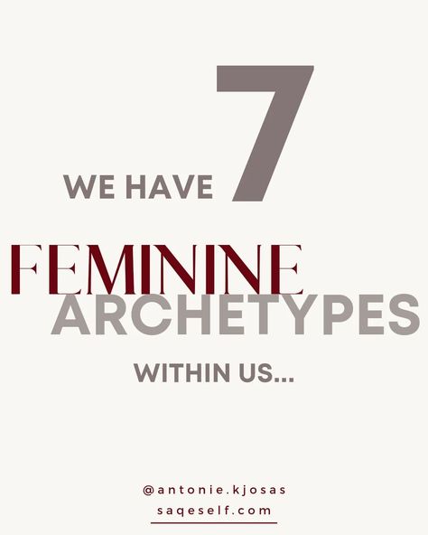 Discover your leading feminine archetype...🔥 All women and predominantly feminine people have access to all 7 archetypes❗️ But most of us have one that shows up more...  Take the *free quiz* to discover your leading feminine archetype! Comment 'QUIZ' below ⬇️⬇️⬇️ and get the quiz straight to your DMs! 💗 7 Archetypes, Feminine Archetypes, Free Quiz, Feminine Women, Authentic Self, Female Entrepreneur, Divine Feminine, Show Up, Business Women