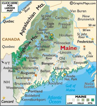 Mexico Maine Map | Map of Maine - Maine Map, Augusta ME, Maine Facts History Attractions ... Map Of Maine, Greenville Maine, Moving To Maine, Maine Flag, Maine Map, Visit Maine, Maine Vacation, Maine Travel, New England Travel