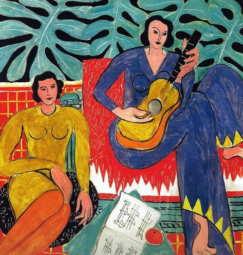 Henri Matisse - La Musique, 1939 at Albright-Knox Art Gall… | Flickr Matisse Paintings, Art Musical, Galleria D'arte, Music Painting, Fauvism, Matisse Art, Art And Illustration, Henri Matisse, Famous Artists