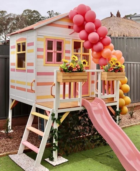 Kids Cubby House & Kids Beds | Step into a world of color and excitement with this vibrant Charlie cubby and slide combo! Perfect for hours of fun. #cubby... | Instagram Kids Cubby House, Double Casement Windows, Kids Cubby, Kids Cubby Houses, Kids Cubbies, Bed Steps, Cubby House, Cubby Houses, Kids Beds