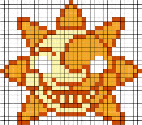 Sun Drop (FNAF SB) Perler Bead Perler Bead Pattern / Bead Sprite Sun Drop Drawing, Sun And Moon Fnaf Perler Bead, Pixel Art Characters Grid, Fnaf Sb Perler Beads, Pixel Fnaf Characters, Sun Grid Pattern, Fnaf Grid Pattern, Sun Perler Bead Pattern, Fnaf Grid Art