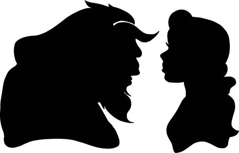 Beast Silhouette, Disney Stencils, Beauty And The Beast Silhouette, Carving Drawing, Drawing Halloween, Rose Stencil, Spiderman Svg, Disney Silhouette, Belle And Beast