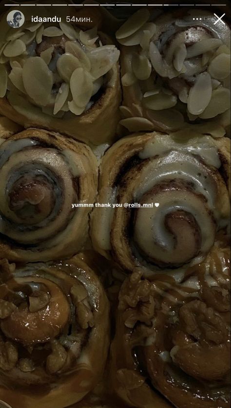 Cinnamon Rolls Aesthetic, Aesthetic Stories Ideas, Food Captions, Inspiration Aesthetic, Bakery Business, Stories Ideas, Cinnamon Buns, Foto Ideas Instagram, Design Photo